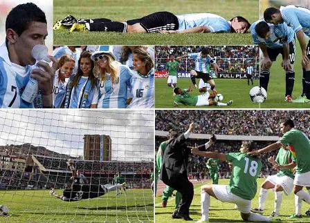 Messi `Mandul`Lantaran Sulit Bernafas Hadapi Bolivia